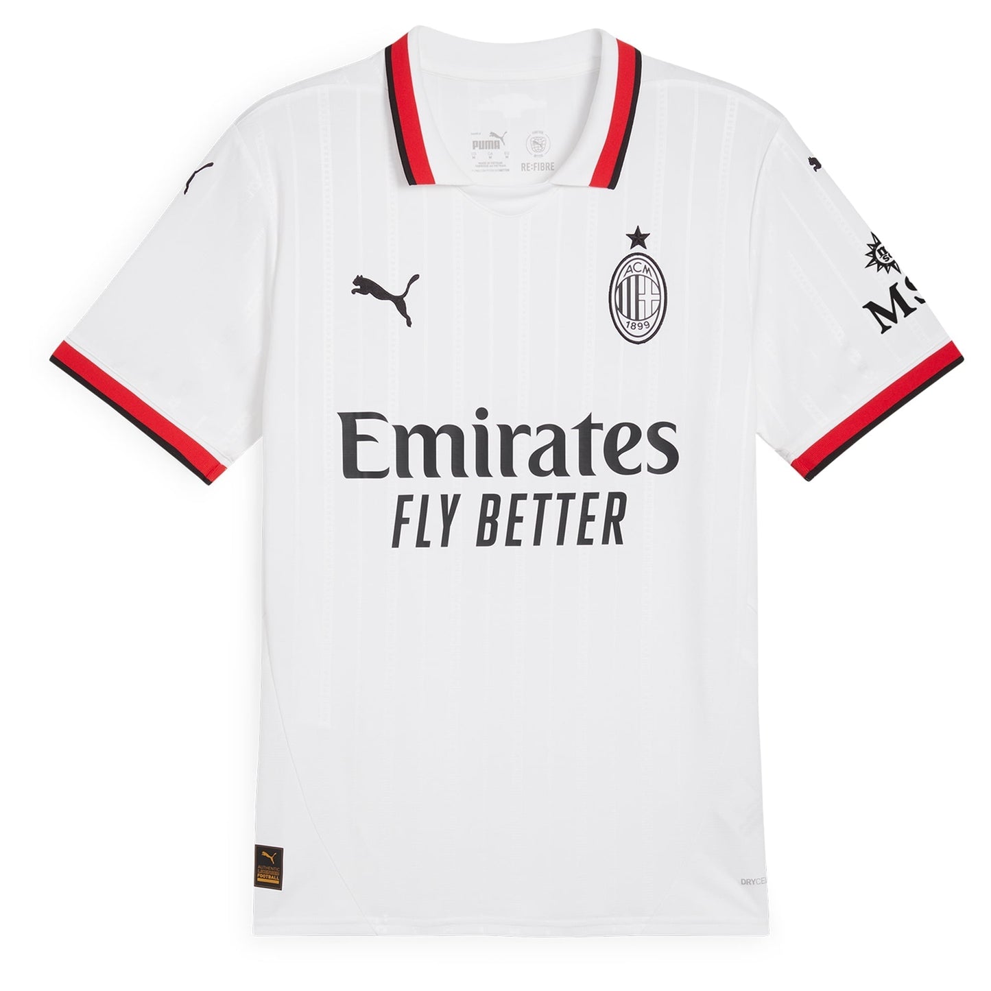 AC Milan 2024/25 Away Custom Soccer Shirt - White