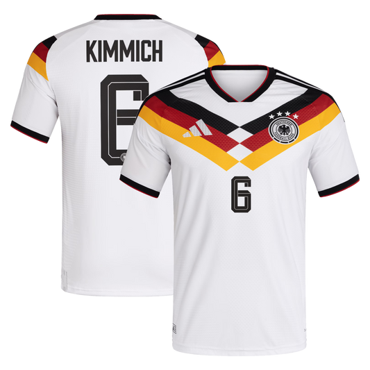 2026 Germany Home Player Jersey #6 - White (Kimmich)