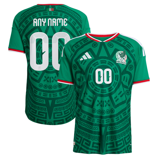 2026 Home Custom Soccer Jersey - Green (Mexico)