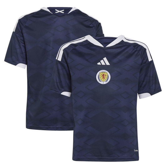2026 Home Custom Soccer Jersey - Navy (Scotland)