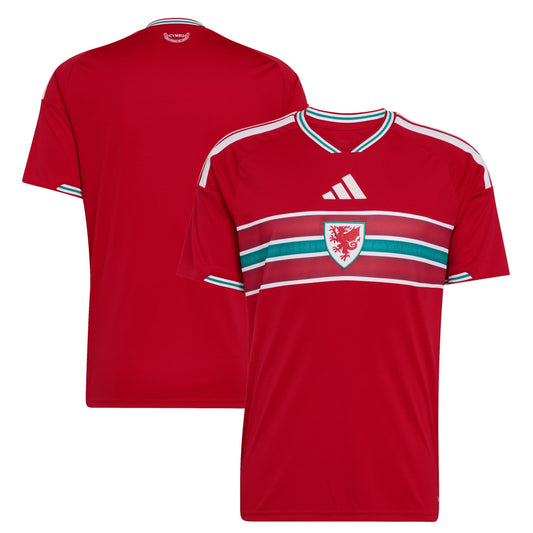 2026 Home Soccer Custom Jersey - Red (Wales)